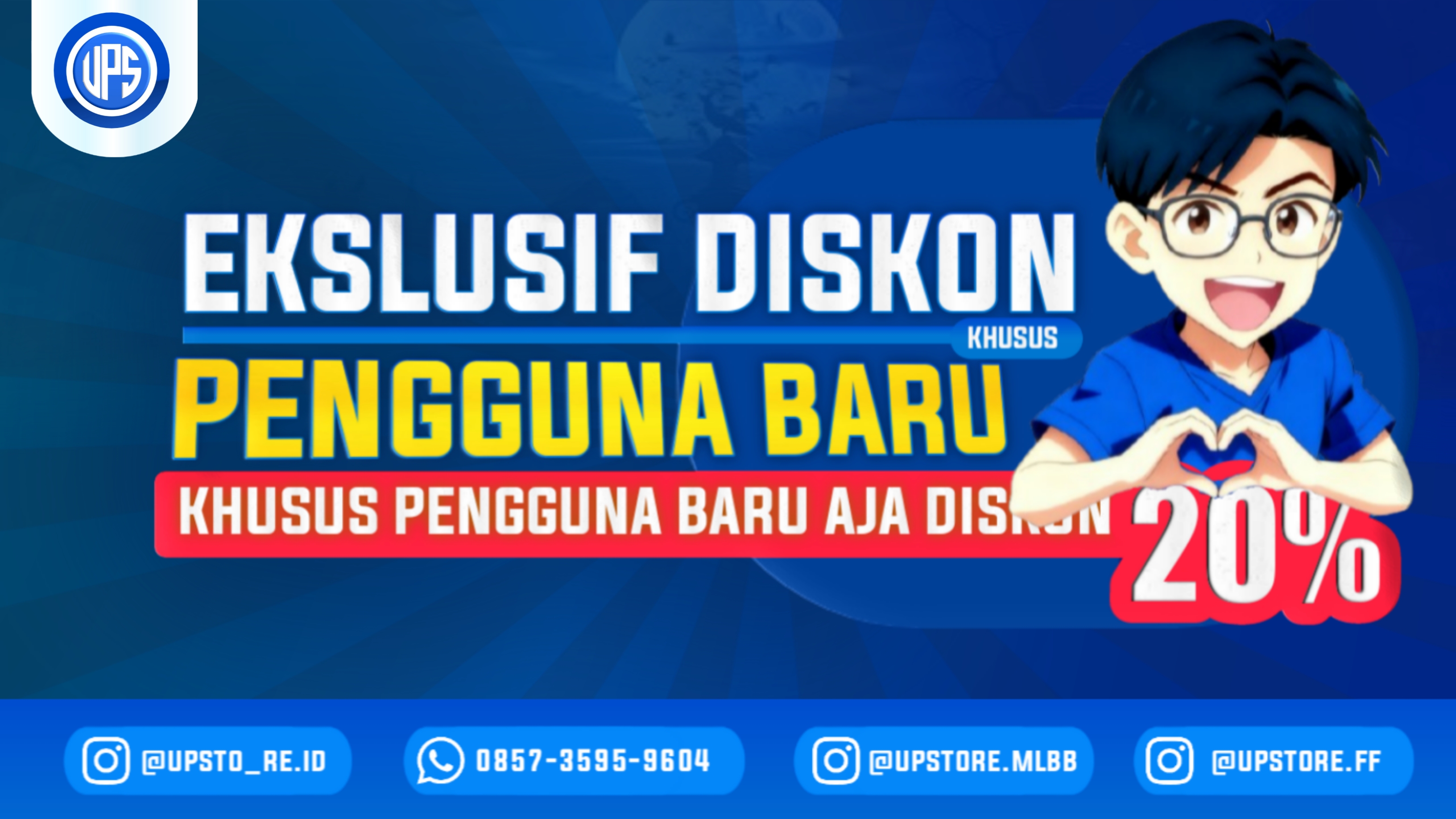 Ekslusif Diskon 20%. di jubel.upstoreid.com