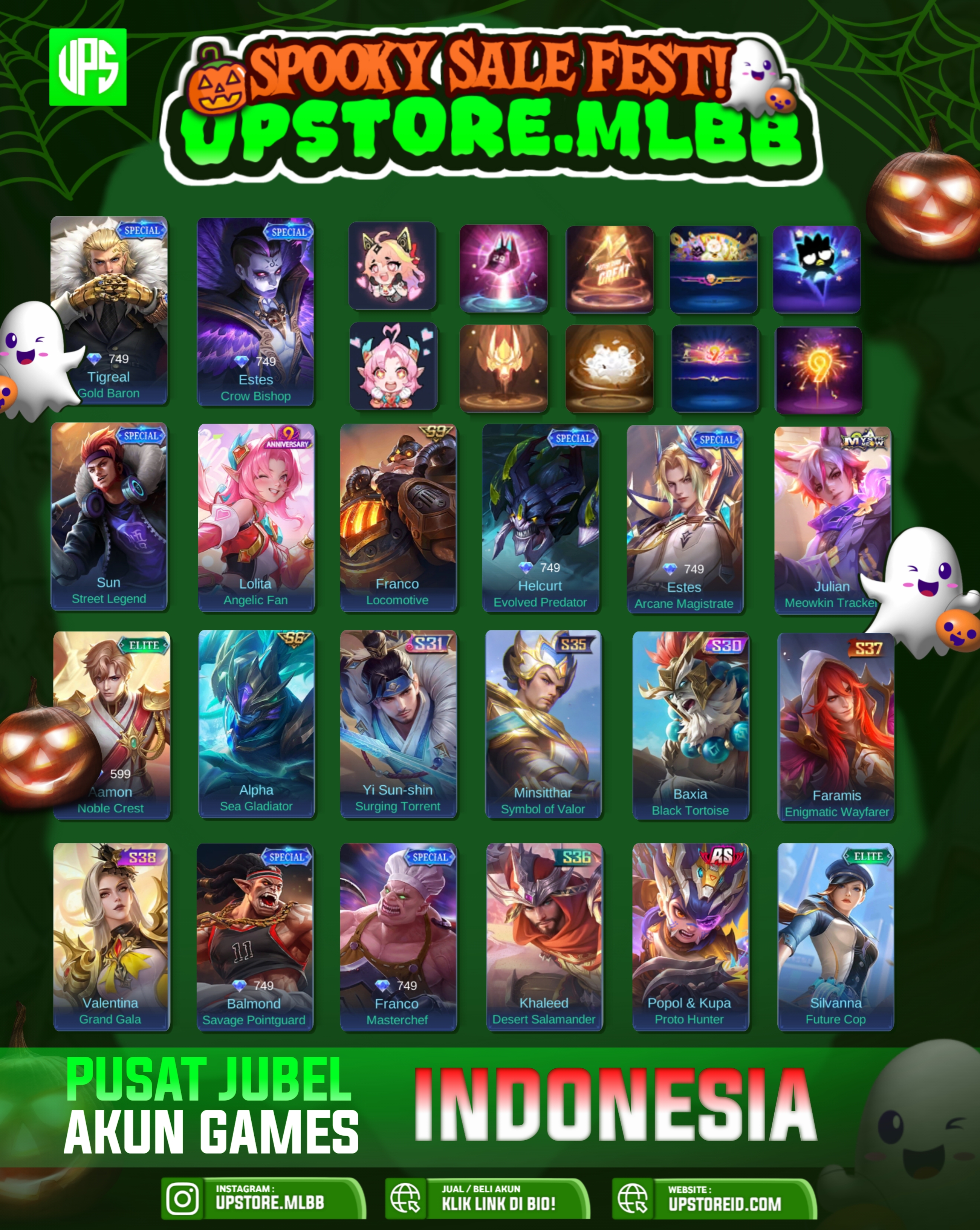 M507 - HERO 64 | SKIN 74, MOBILE LEGENDS - Product Image