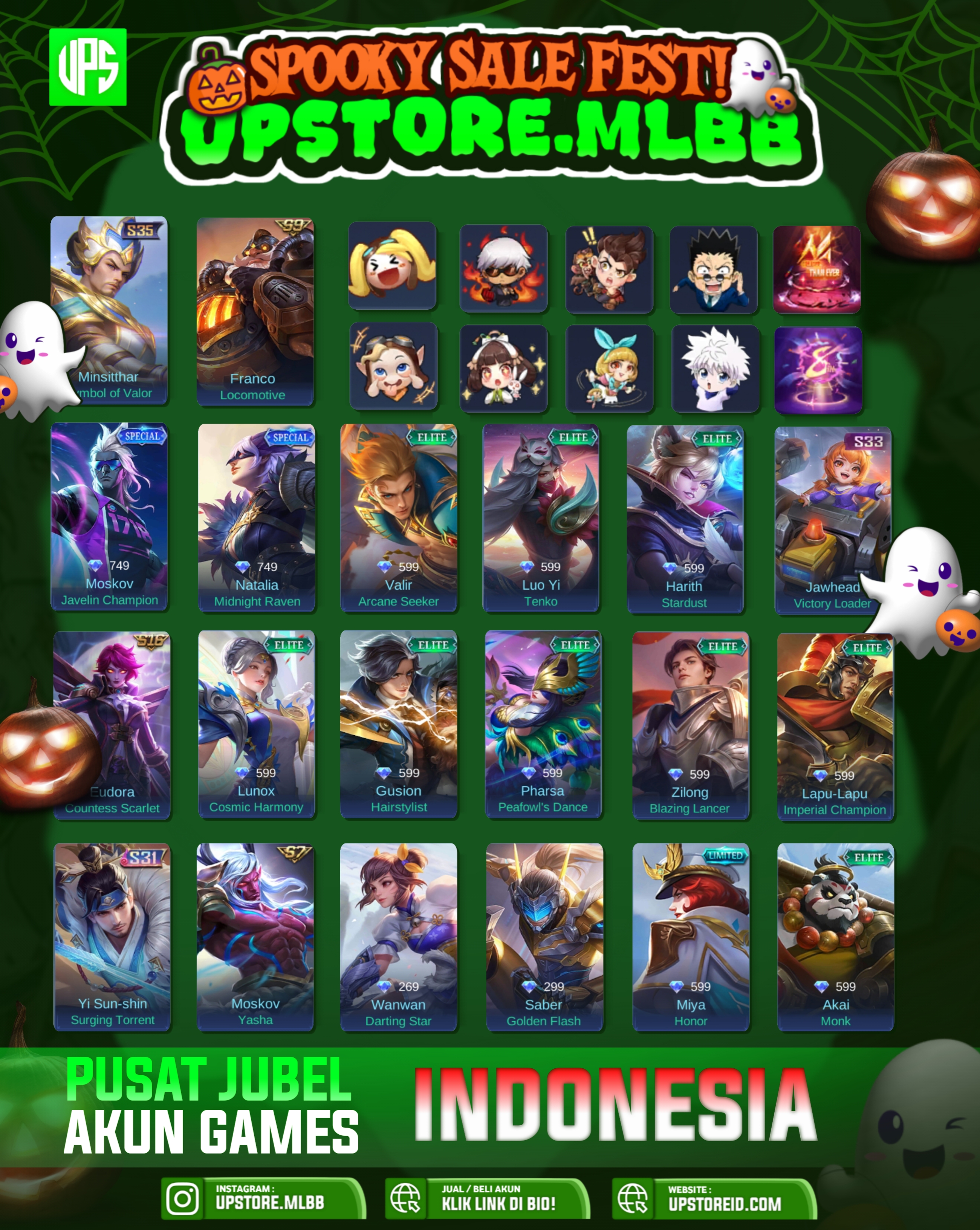 M021 - HERO 49 | SKIN 40, MOBILE LEGENDS - Product Image