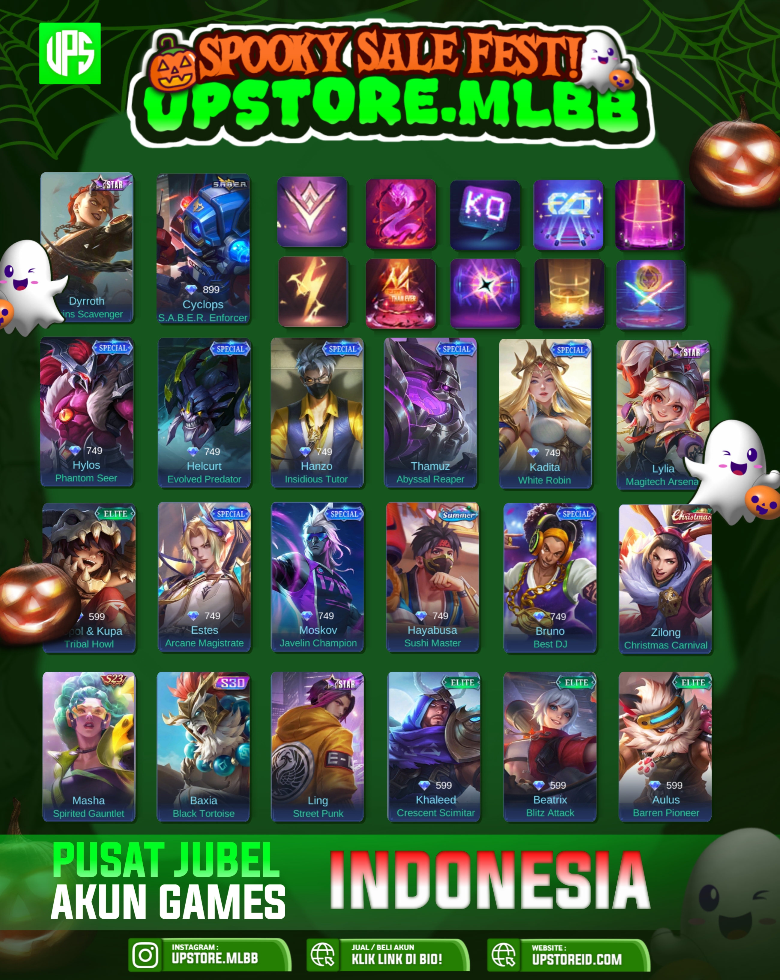 M312 - HERO 85 | SKIN 163, MOBILE LEGENDS - Product Image