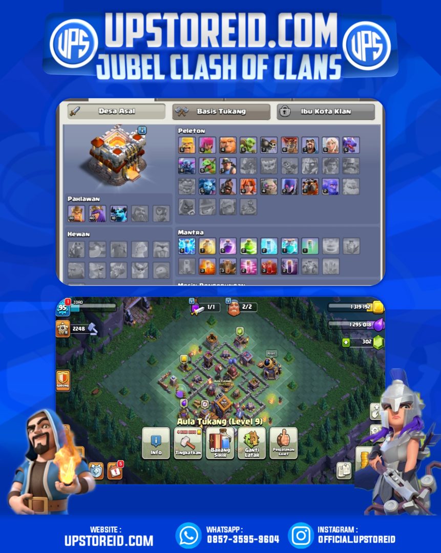 C001 - TH 11 | LV 95, CLASH OF CLANS - Product Image