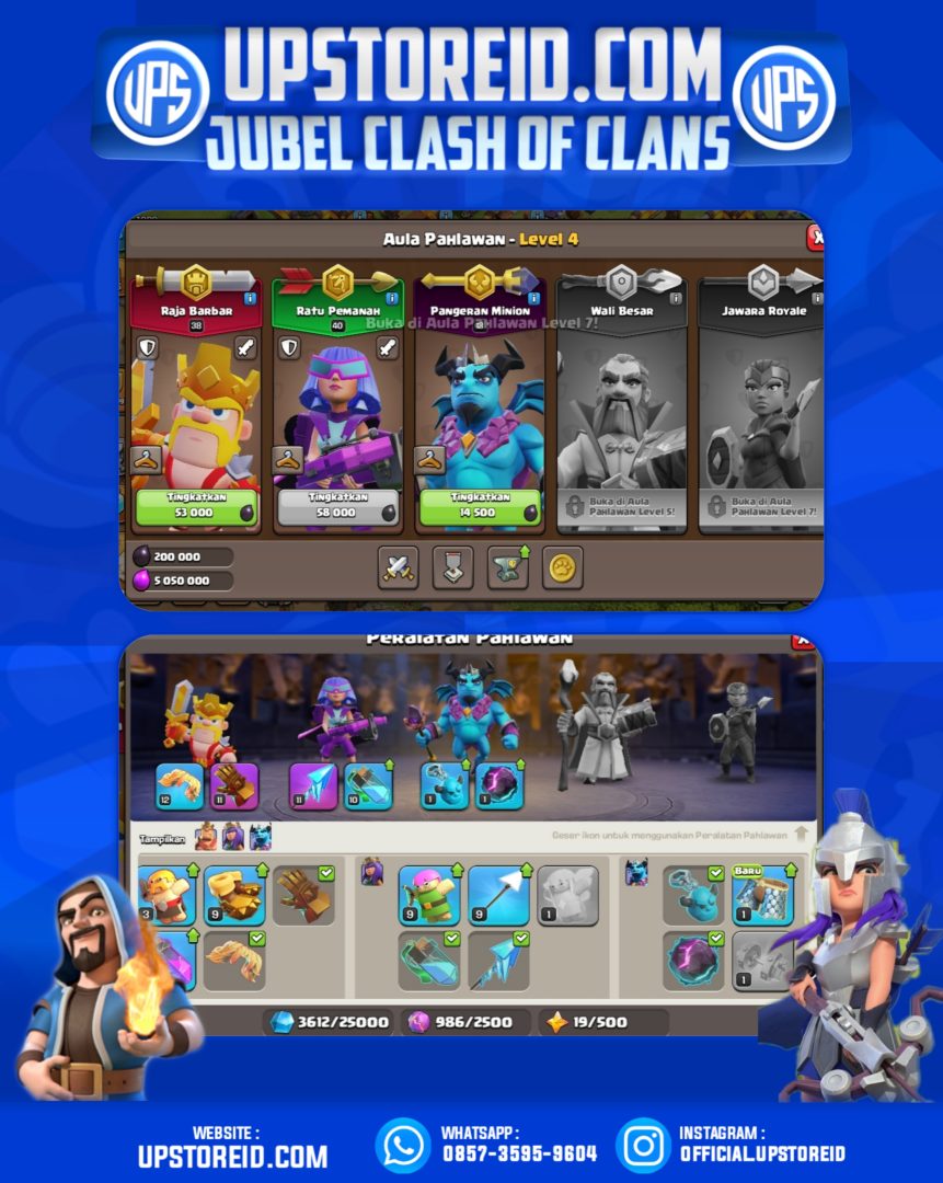 C001 - TH 11 | LV 95, CLASH OF CLANS - Spec Image