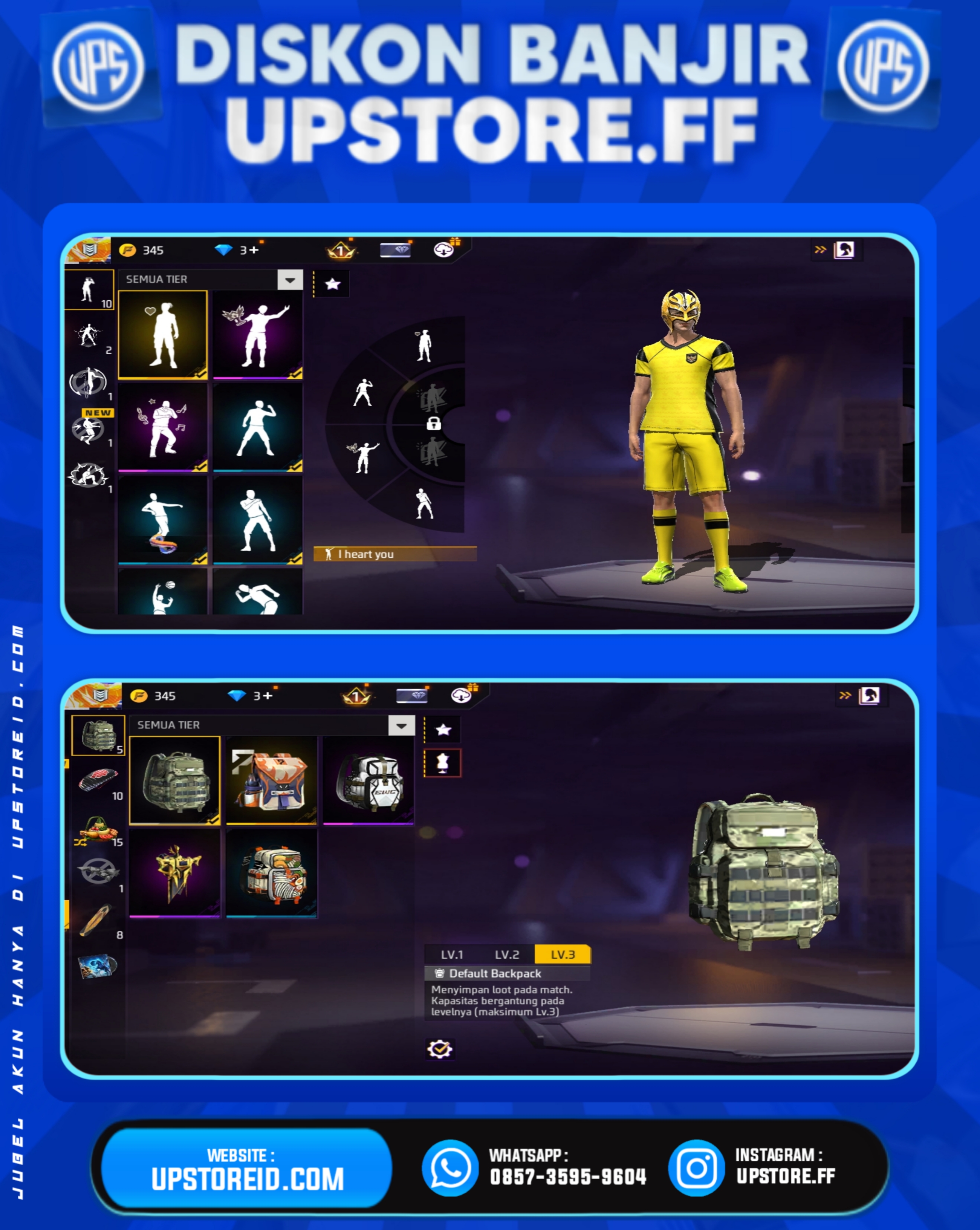 F866 - VAULT 30+, WEAPON 45 | FREE FIRE - Spec Image 3