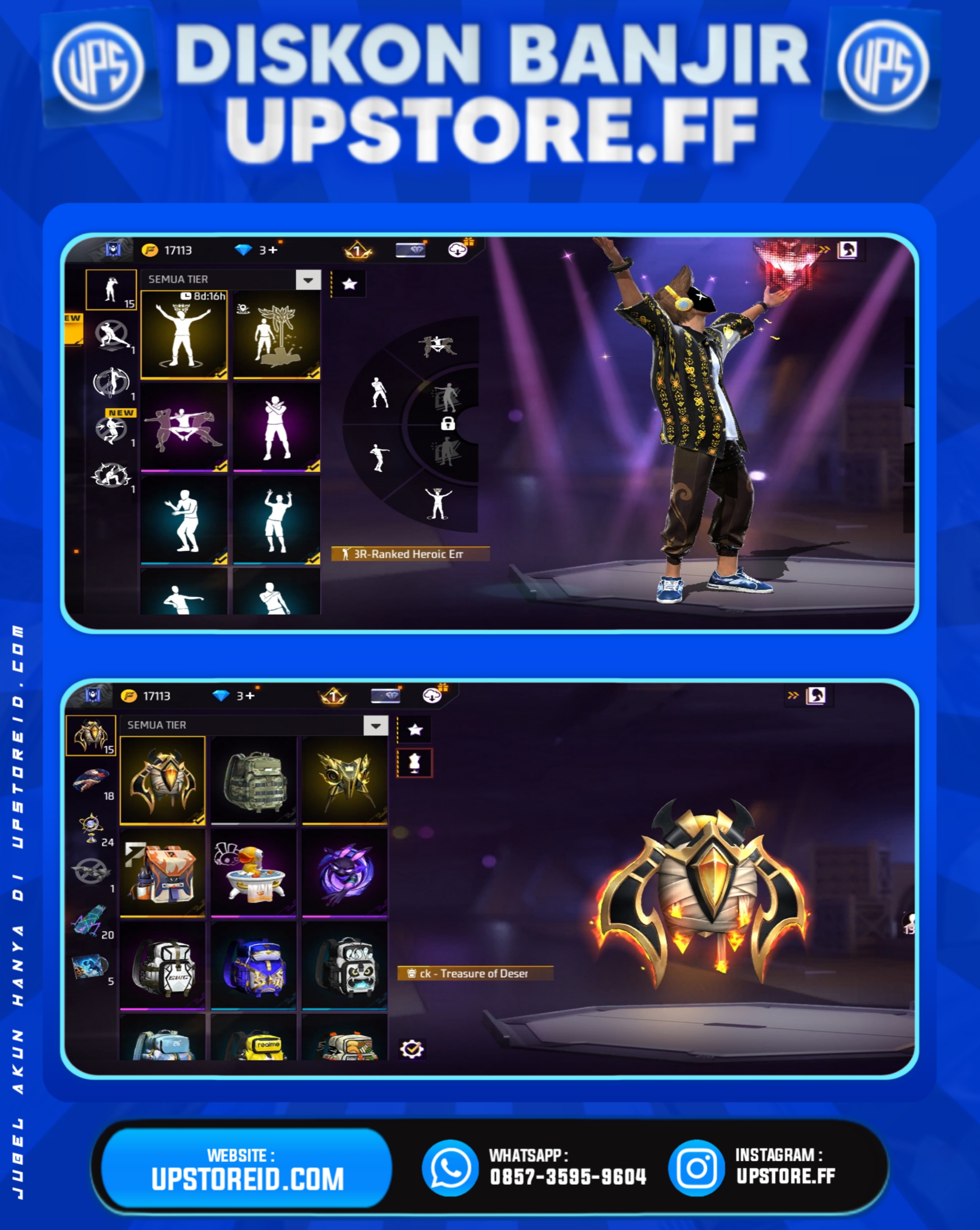 F867 - VAULT 80+, WEAPON 67 | FREE FIRE - Spec Image 3