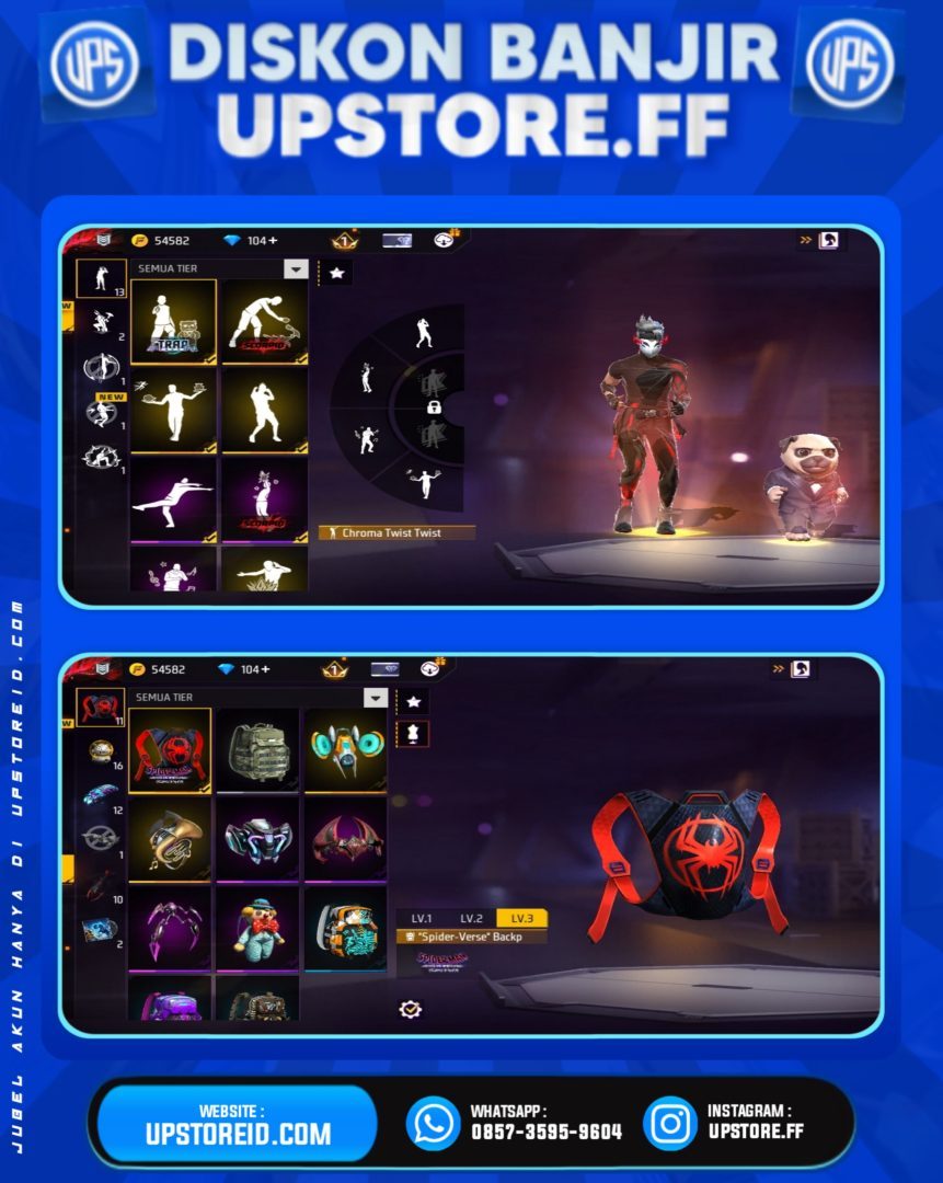 F871 - VAULT 30+, WEAPON 40 | FREE FIRE - Spec Image