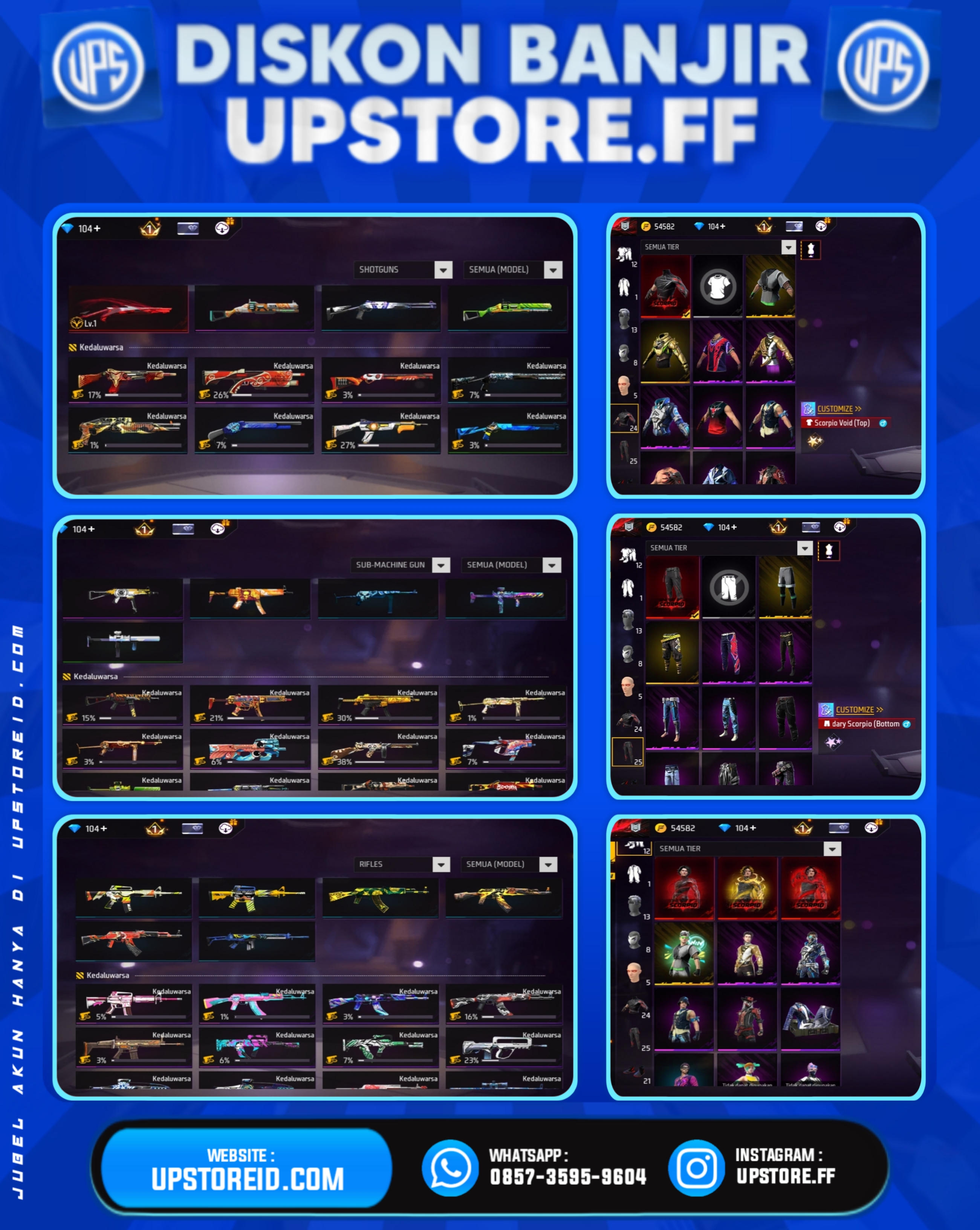 F871 - VAULT 30+, WEAPON 40 | FREE FIRE - Spec Image 3